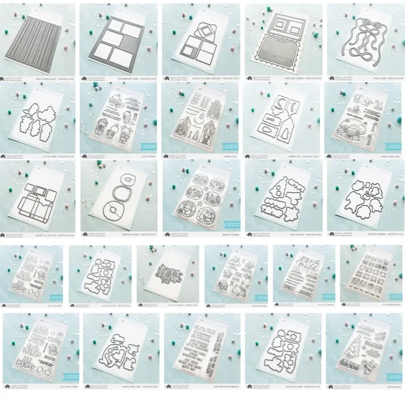 Docket Lil ATC Box Clear Siliconen Stempels En Matrijzen voor DIY Schroot Boeking Bullet Journal Craft Supplies Stempel Fotoalbum Kaart - afbeelding 2