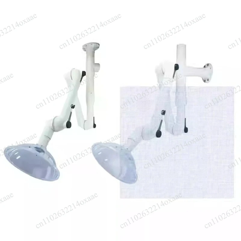 Versatile Wall-Mounted Laboratory Fume Extraction Hood, Adjustable Universal Suction Exhaust for Chemical and Biological Safety
