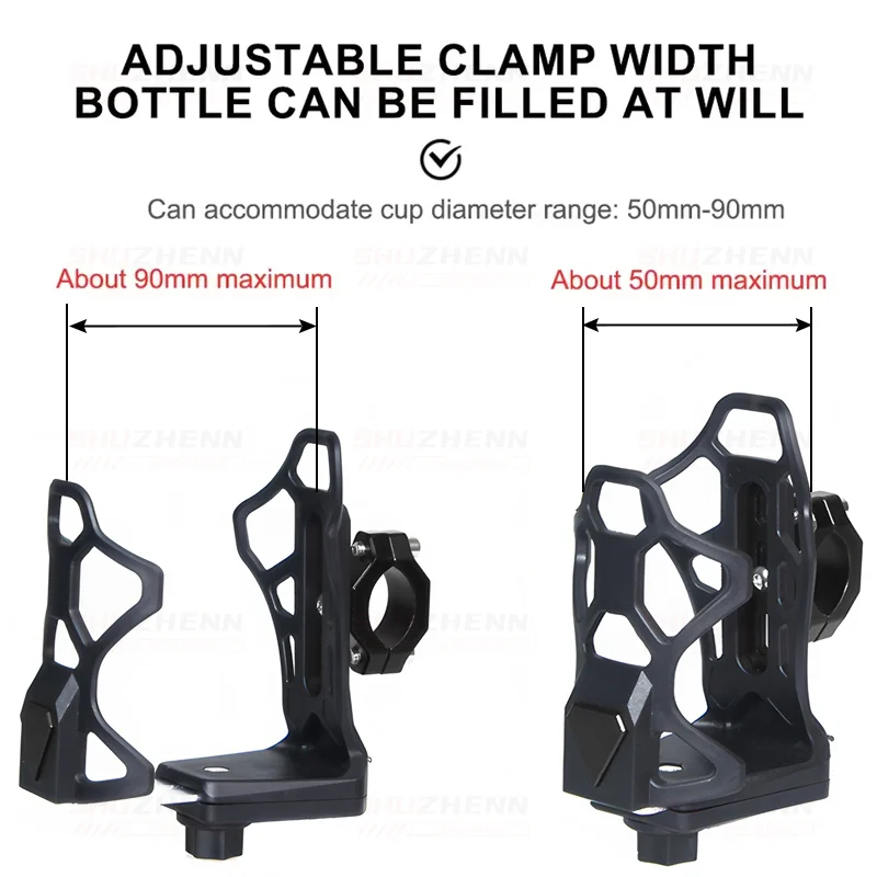 حامل الكأس ل Ducati 400 620 695 696 796 821 الوحش 899 959 1199 1299 Panigale 848 /EVO 1198/S/R حامل زجاجة الدراجة النارية