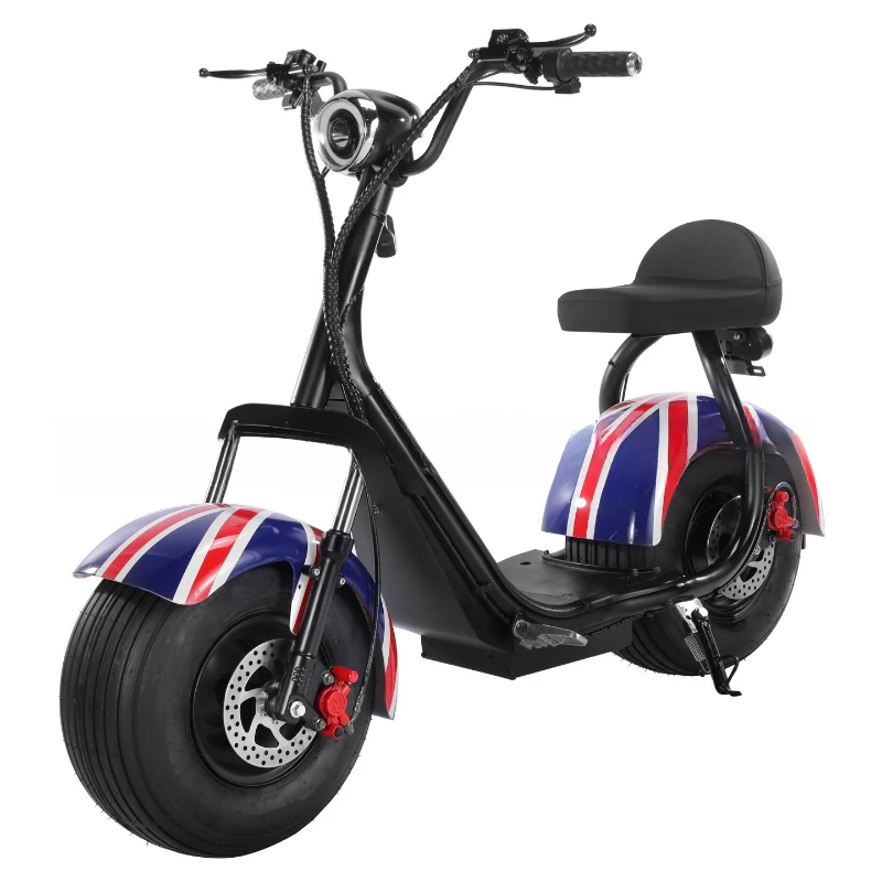 

Electric vehicle, scooter recreational vehicle, two-wheeled lithium battery wide tire electric scooter