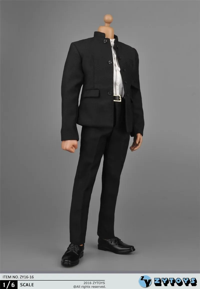 ZYTOYS 1/6 兵士 ZY16-16 中国チュニックスーツ服模型玩具アクセサリーフィット 12 ''アクションフィギュアボディ在庫