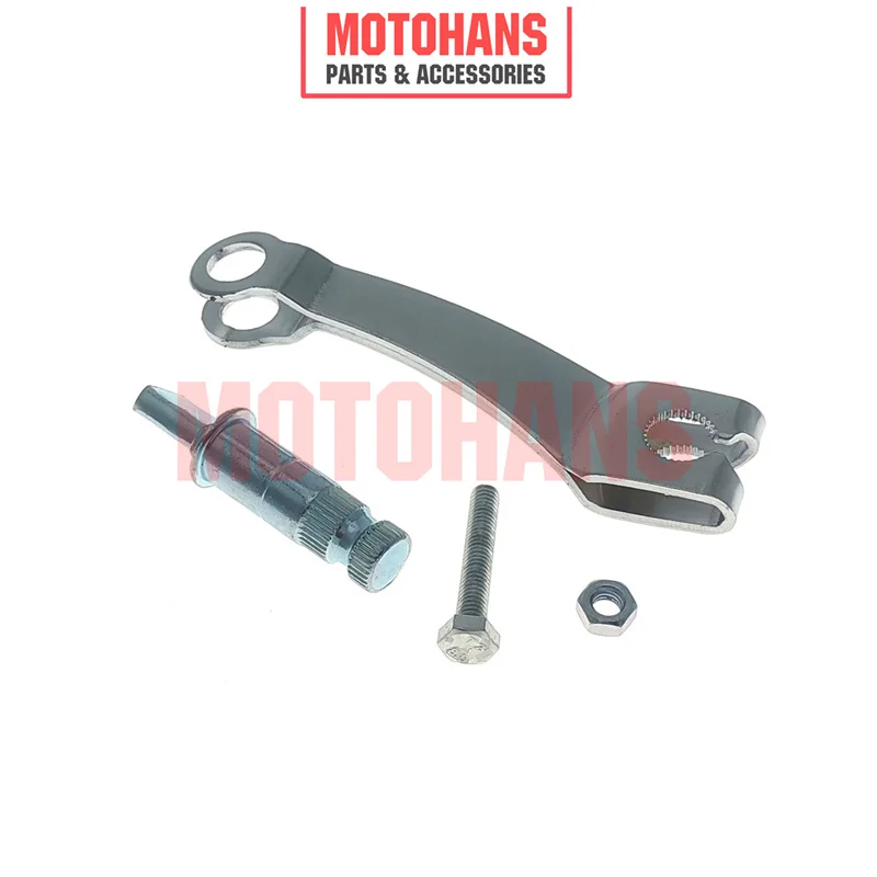 MOTORCYCLE REAR BRAKE ARM WITH BRAKE AXLE AND BOLT MOTORCYCLE ACCESSORIES FOR SUZUKI GN125 HJ125-7 GS125 EN125 view 5