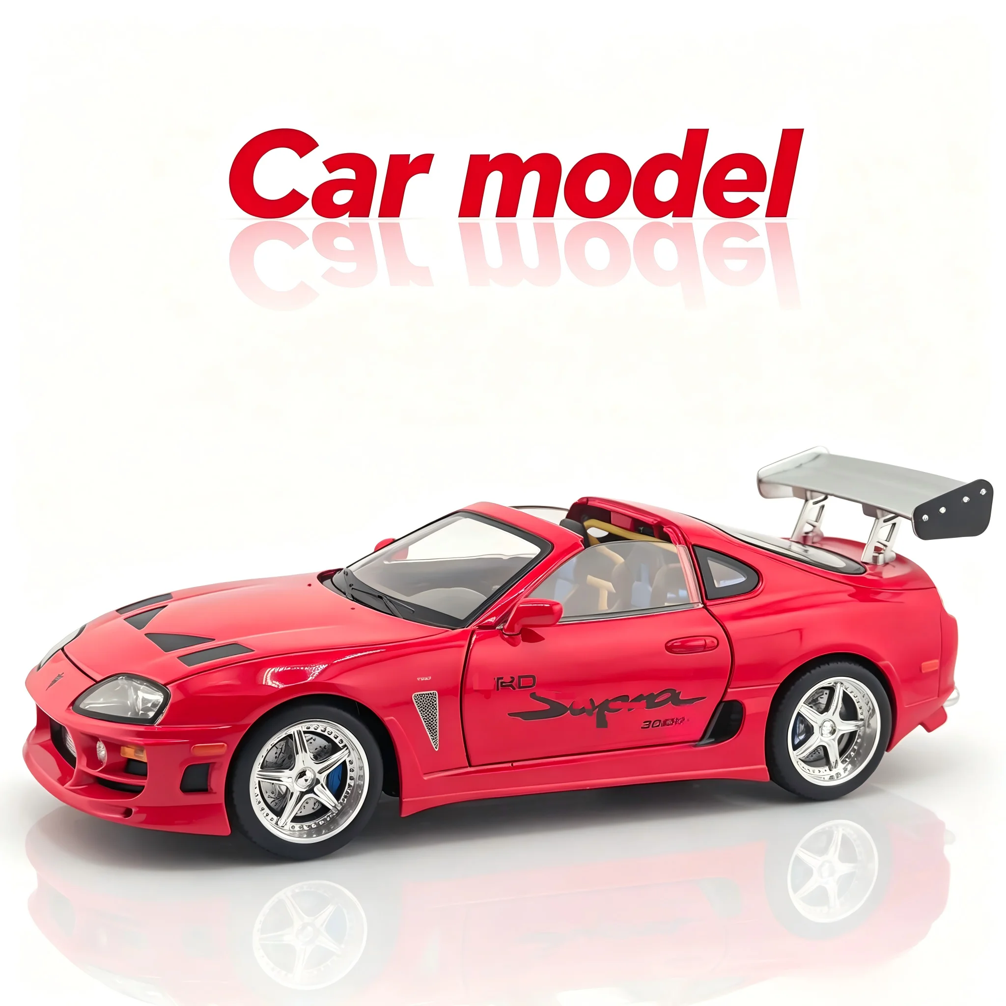 1:24 Scale High-Grade Alloy Sports Car Model - Stylish Design, Exquisite Craftsmanship, Realistic Appearance Whether It's Home Decor or Not, It's Still a Part of the Home.
