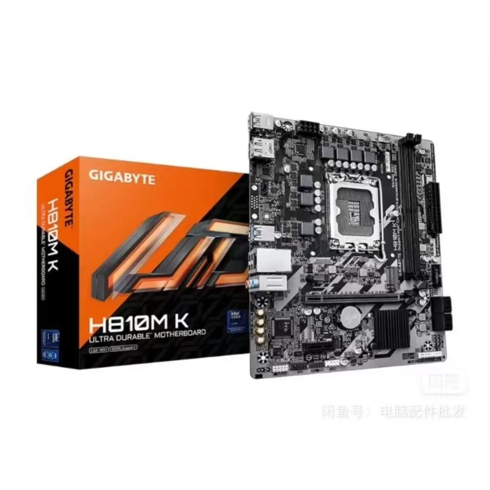 Placa-Mãe Gigabyte H810M K | LGA1851 Intel 15ª Geração DDR5