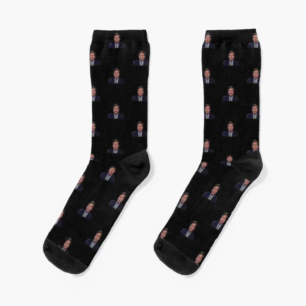 Tucker Carlson 1 Classic TShirt3164 Socks cute hockey Socks Women's Men's