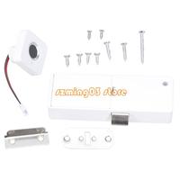 H9EC Electronics Fingerprint Drawer Lock Cabinet Lock With Quick Biometrics Access and Without Key or Card Need