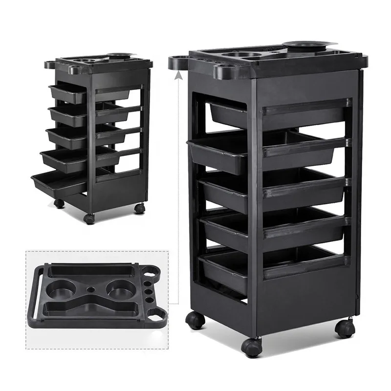 Professional Fashion Hair Salon Tooling Cart Useful Beauty Salon Furniture Equipment Station Hair Cart