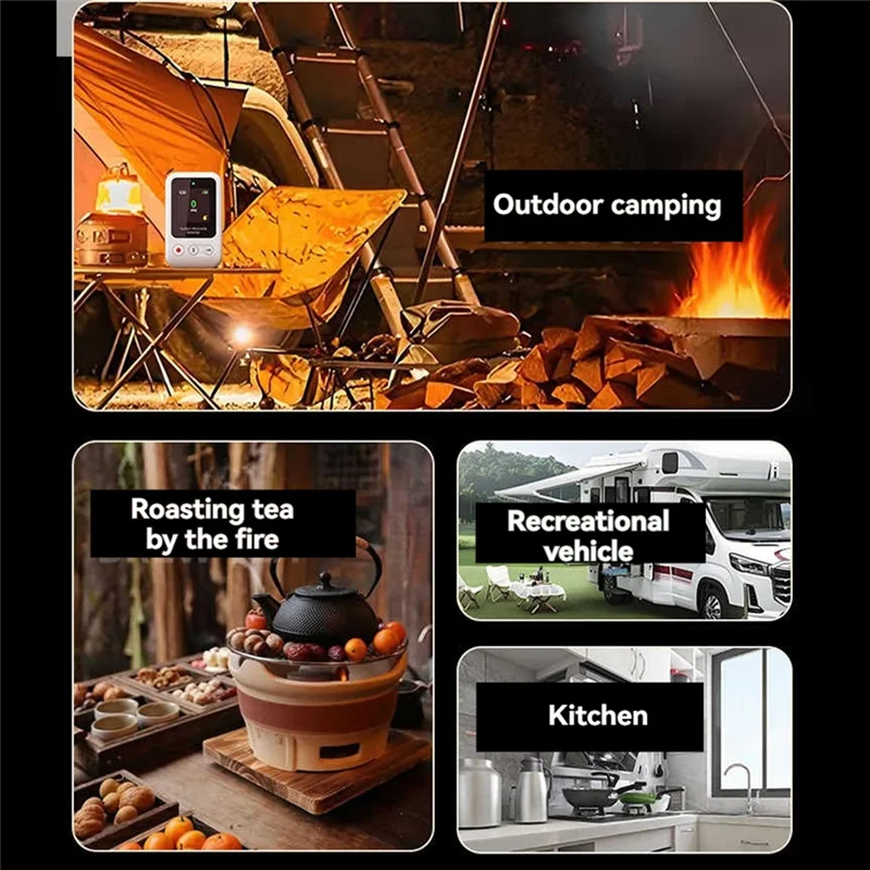 AA08-휴대용 CO 농도 감지기 일산화탄소 경보기, 이산화탄소 감지 기능