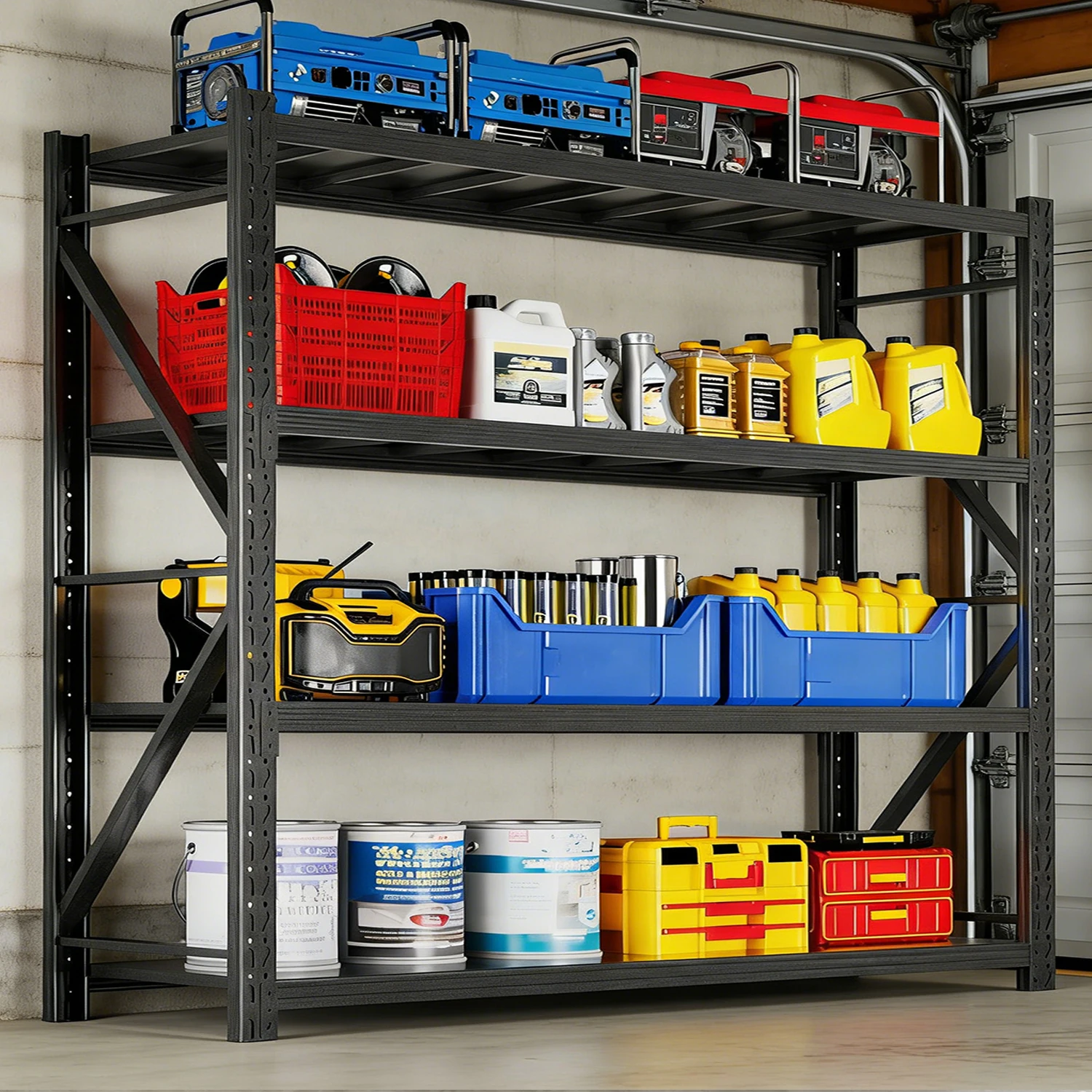 Heavy Duty Garage Shelving Units 64.5