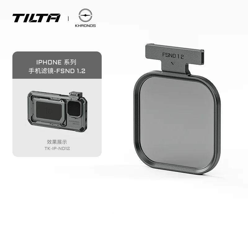 Tilta Khronos Magnetische Fsnd Filter TK-IP-ND6/12/18/24 Voor Iphone Kooi 15 Pro/15 Pro Max Kooi Snelkoppelingsfilter