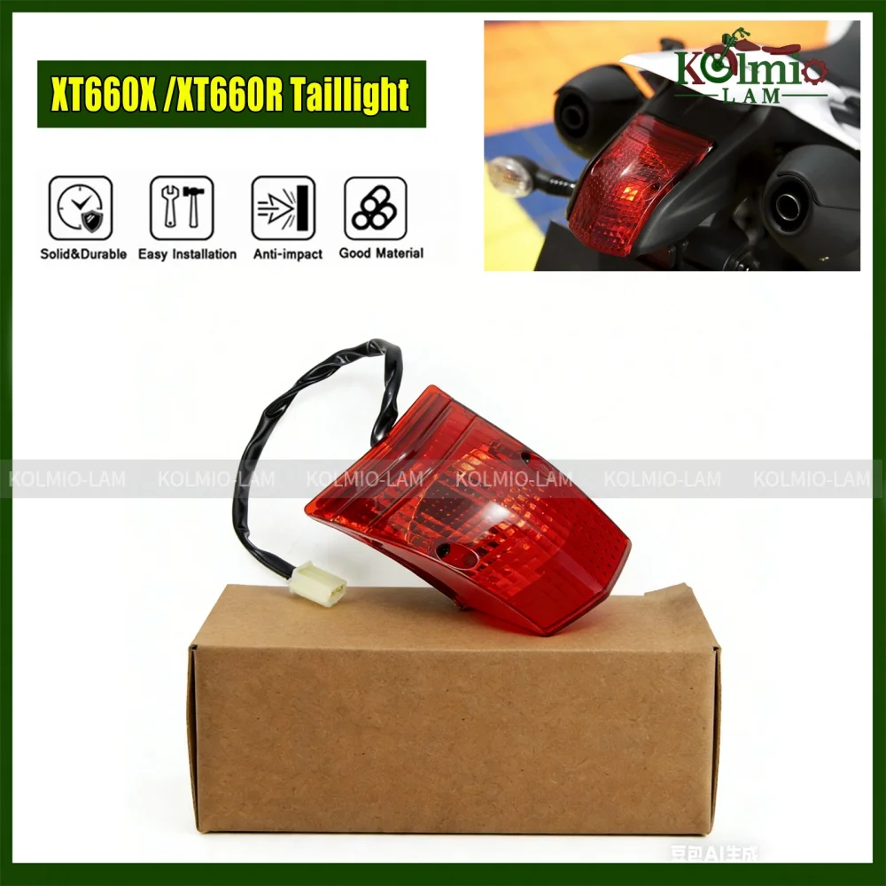

Fit for 2004 - 2014 YAMAHA XT660X XT660R Motorcycle Taillight LED Rear Tail Light Turn Signal Light XT660 X 660R 660X 2005 2007
