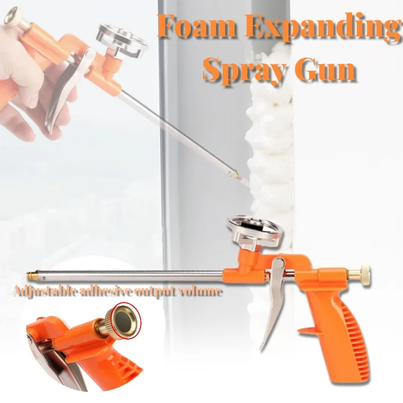 

Professional Foam Spray Gun Sturdy Corrosion-Resistant PU Insulating Applicator Tool Special Manual Tool For House Renovation