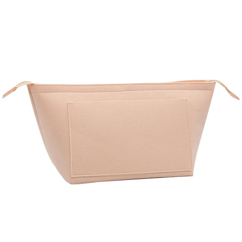 Organizador de bolsos de fieltro, bolsa de inserción, bolso moldeador, bolso Hobo, divisor de almacenamiento, se adapta a mango largo y mango corto