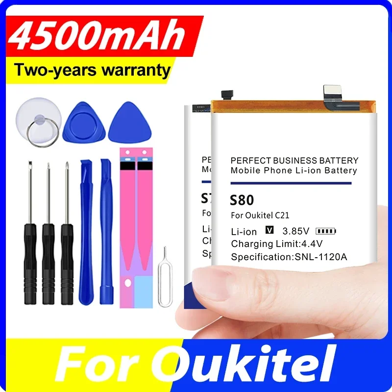 U7 S79 S80 K4000 K6000 K8000 Battery For Oukitel Mix2 WP8 S68 C3 C5 C8 C16 C21 U7 U22 K5 K7 K8 K4000 K6000 K8000 Powe Pro Plus