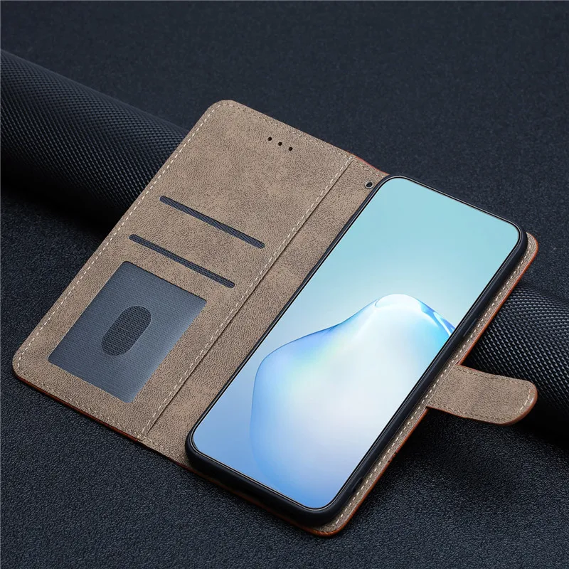 For Oppo A74 5G Wallet Case on For Oppo A 74 5G A77 5G A57 5G A57 4G Oppo A94 5G Capa Leather Fashion Magnetic Phone Book Cover