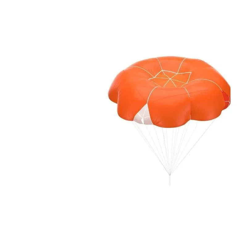 Paragliding parachute, round parachute