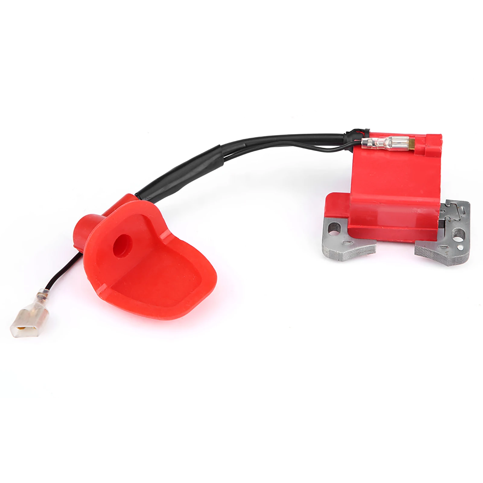 Ignition Coil for 43cc 47cc 49cc Mini Quad Pocket Bike, Dirt Bike, Scooter 2-stroke Engine, Red, 52mm Mounting Holes, Durable