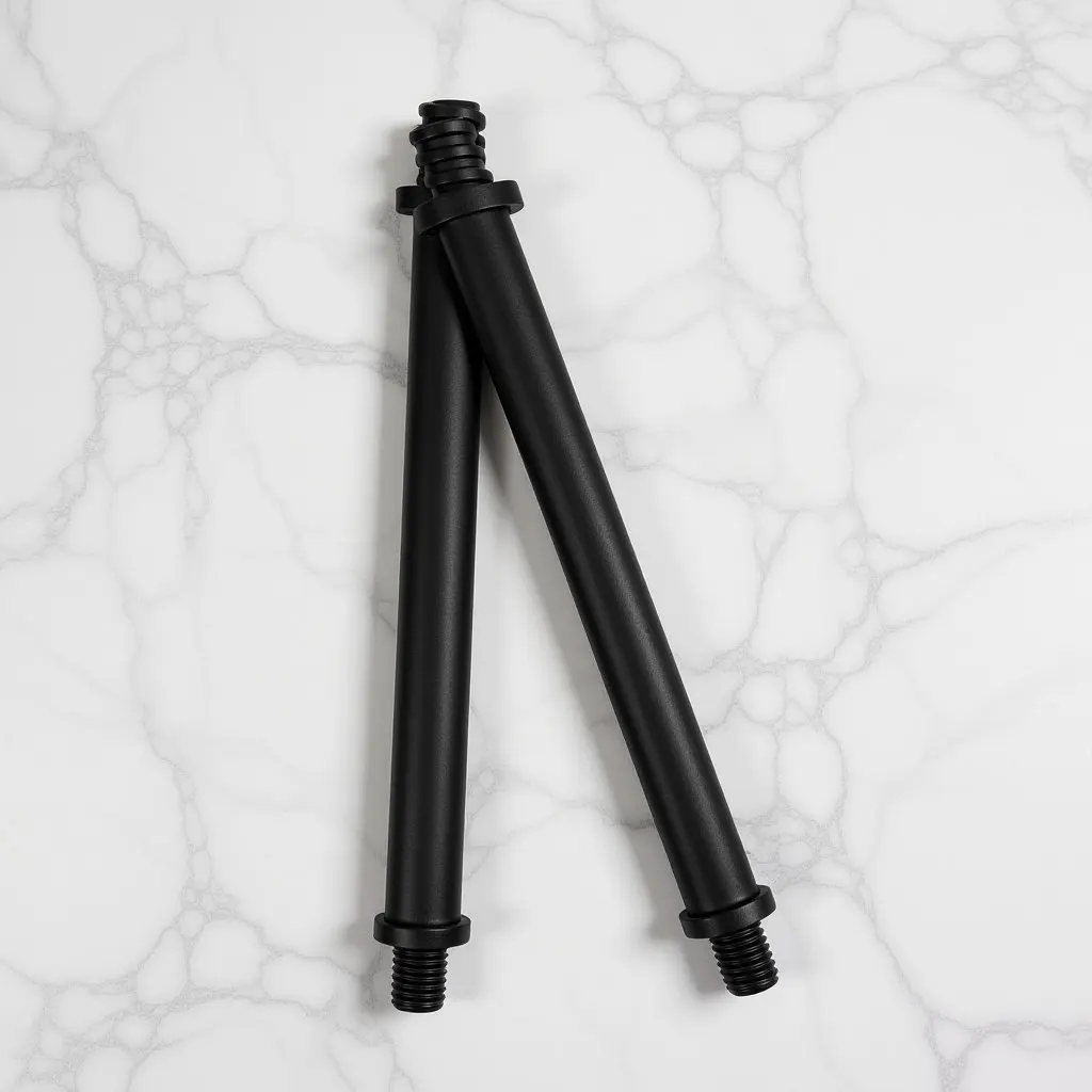 

2 шт. сменных прочных резьбовых ручек для туалетной щетки, аксессуары для чистки ванной комнаты, насадки для туалетной щетки