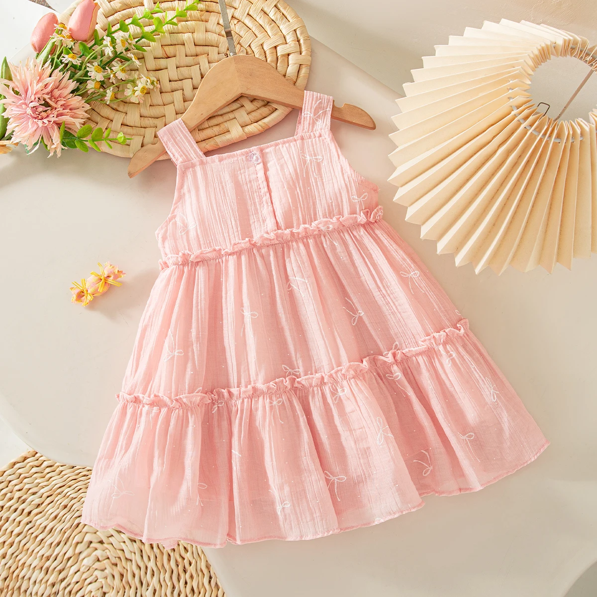 Baby Girl Dress Summer Bow Mes - Summer Clothing Beach recension och pris