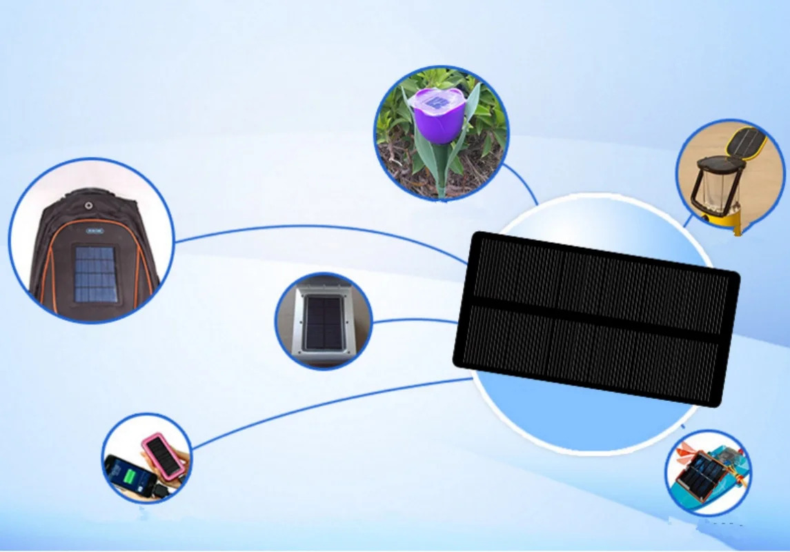 Mini Mono Solar Panel einkristall 1V 80MA Solar System DIY Für Batterie Handy Ladegeräte