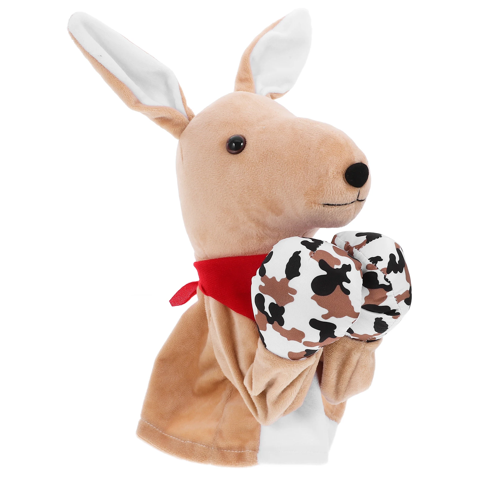 

Sounding Kangaroo Puppet Farm Puppets Baby Soothing Animal Hand Metal Cute Finger