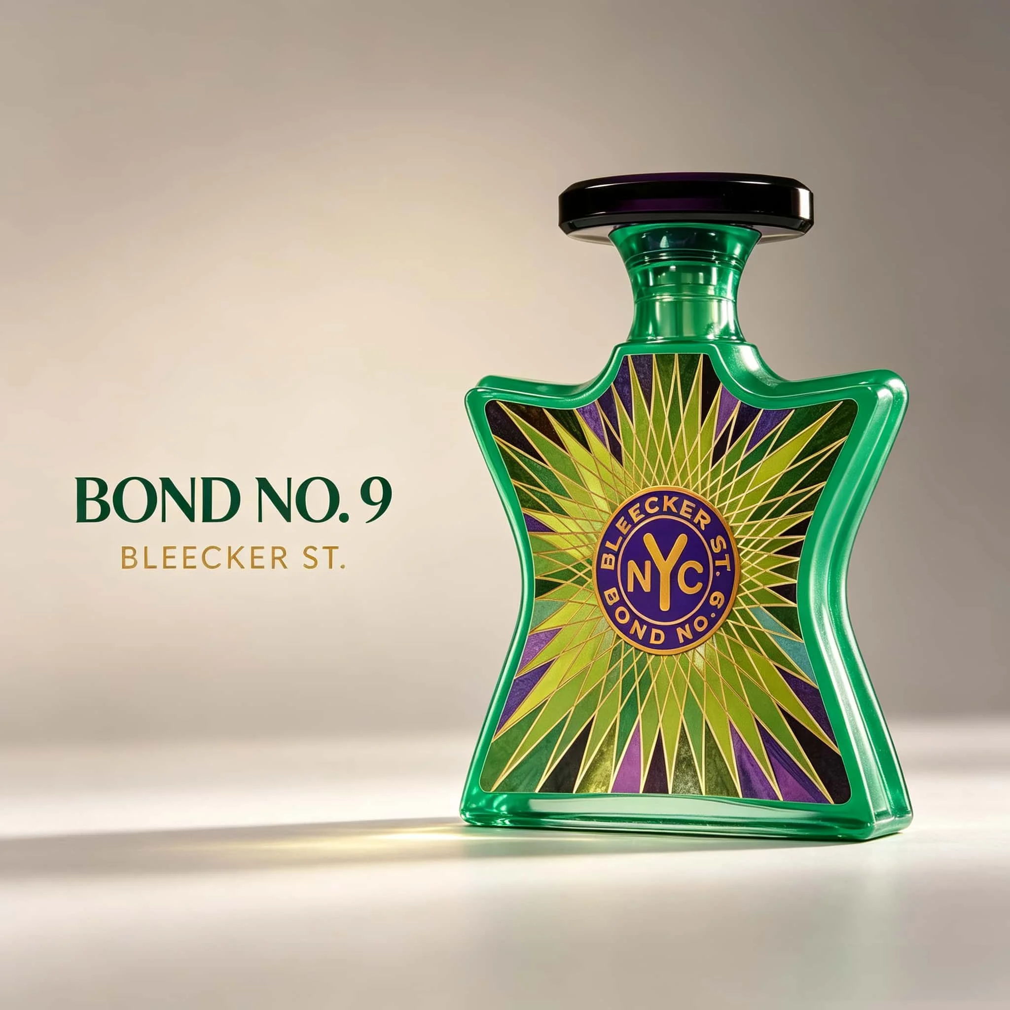 Bond No.9 NYC TriBeCa EDP Perfume For Unisex Crisp White Jasmine Floral Citrus Soft Musk Aroma Long Lasting Matte White Croc Embossed Star Shaped Bottle With Gold Nozzle Daily Dating Wedding Present