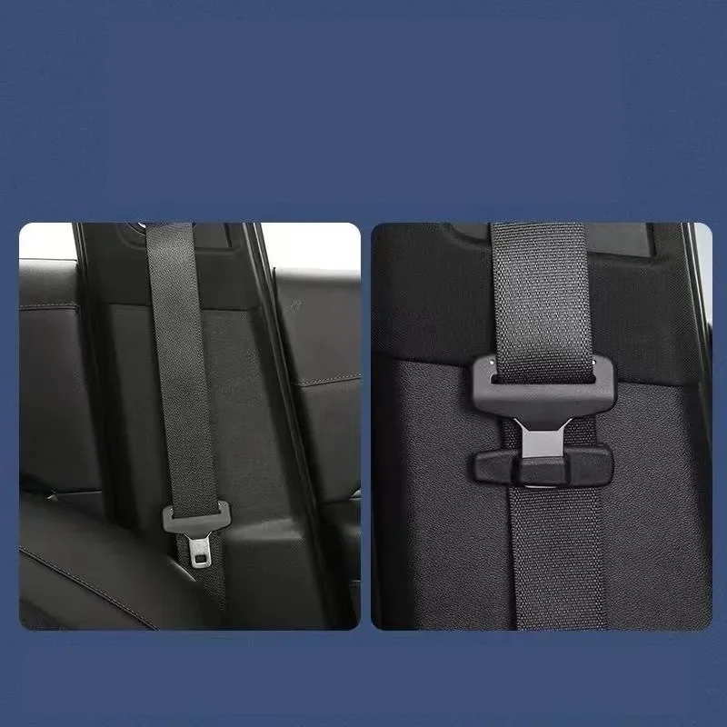 2Pcs Car Safety Seat Belt Buckle Stopper Adjust Clip Seat Belt Limiter Holder Elastic Adjusting Clip Strap Clips Car Accessories