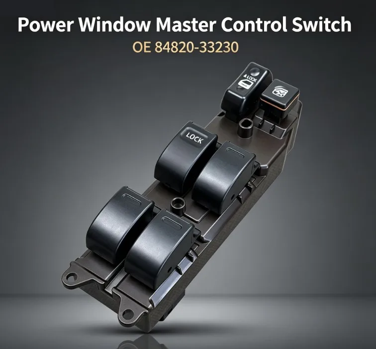 Window Control Switch 84820 33230 Replacement for Toyota SE LE Corolla 2003-2008 2003-2008 For Tacoma 2005-2011