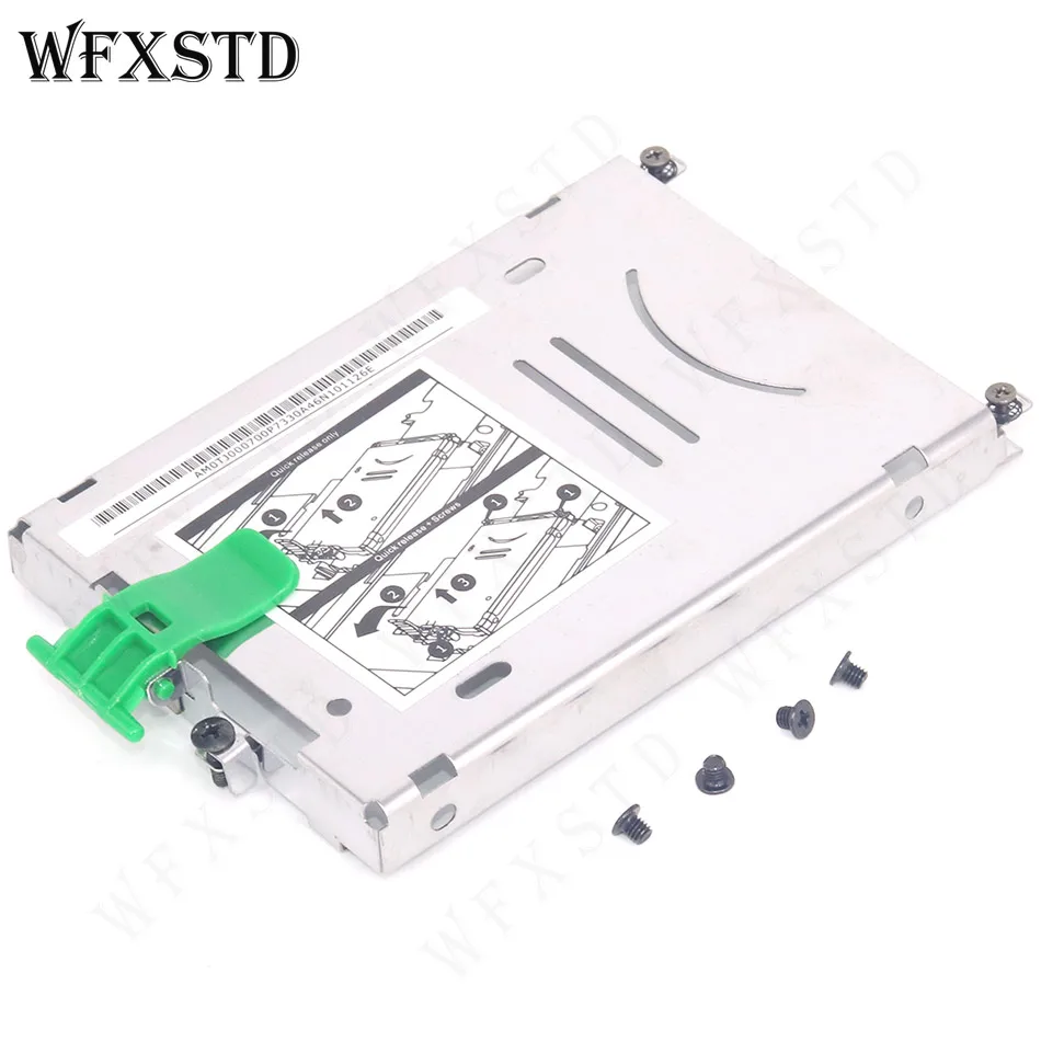 New Hard Drive Disk Caddy & Screws For HP ZBOOK 15 ZBOOK 17 G1 G2 NO G3 HDD Tray Bracket