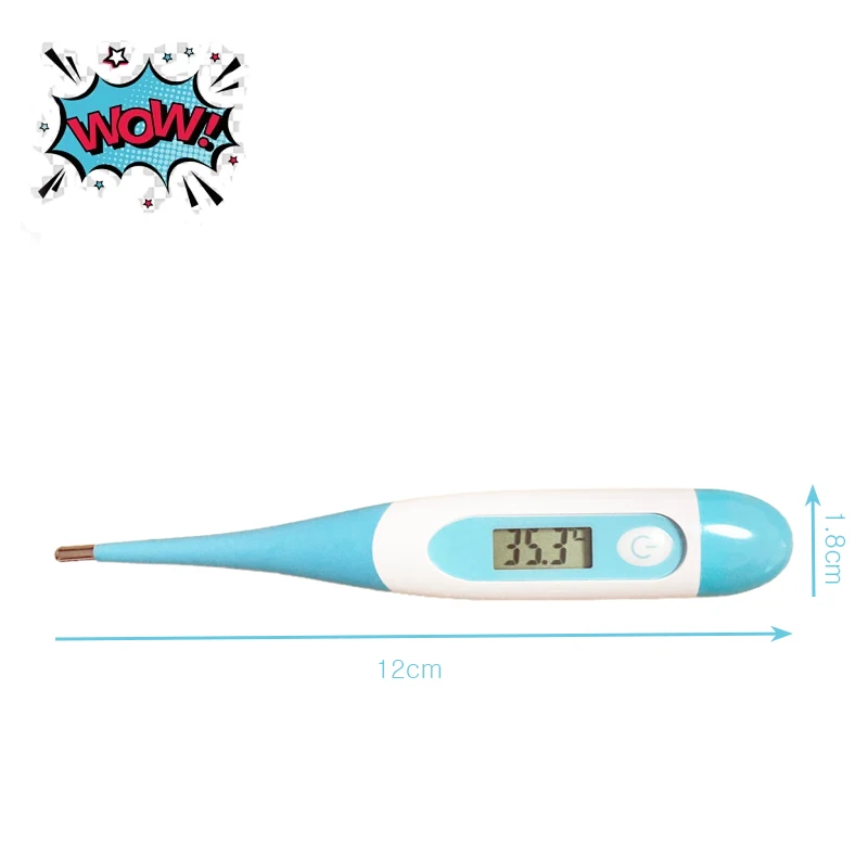 Cartoon portable Electronic Thermometer products Safe Dry Veterinary animals accessories Pet Medical Equipment Tool aparelhos