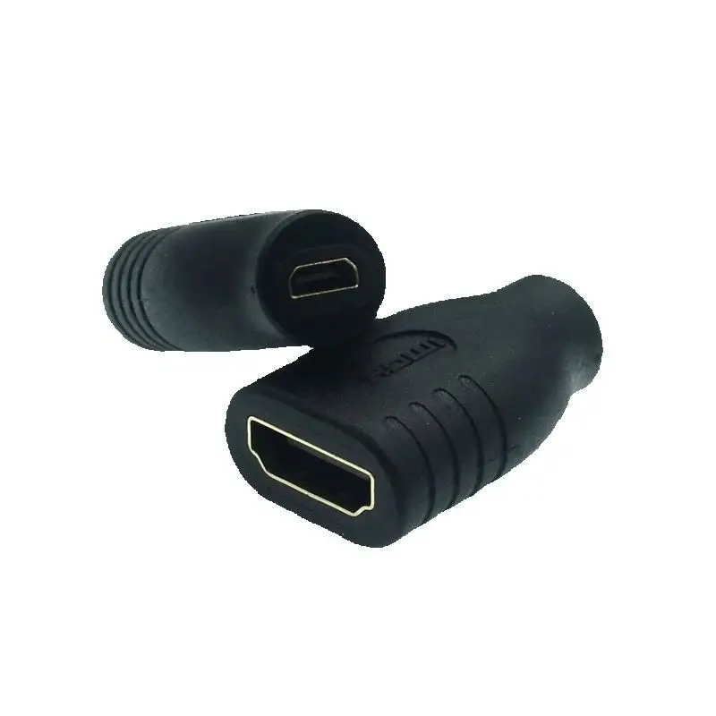 Professional HDMI-compatible Converter Black Standard HD A Female Type A To Micro HDTV Type D Female Socket Adapter Mayitr