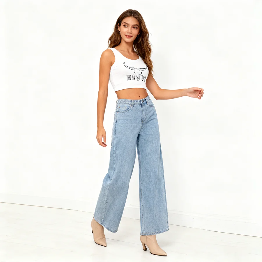 يمكن ارتداؤها على الطراز الأساسي المألوف للسيدات كسترة رفيعة مطبوعة على شكل جمجمة البقرة الغربية الخارجية وملابس كاميس النسائية #3