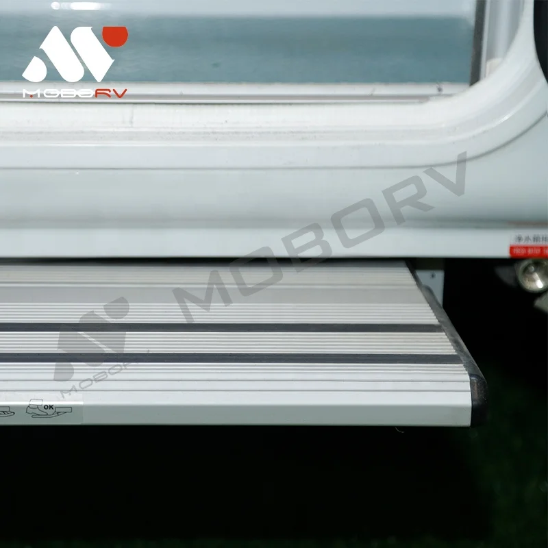 

RV camper modified DIY RV part slides out of RV steps