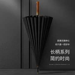 Длинная ручка haod из цельноволокнистой ткани, ретро fulatic umbrella, мужской зонт, рекламный зонт