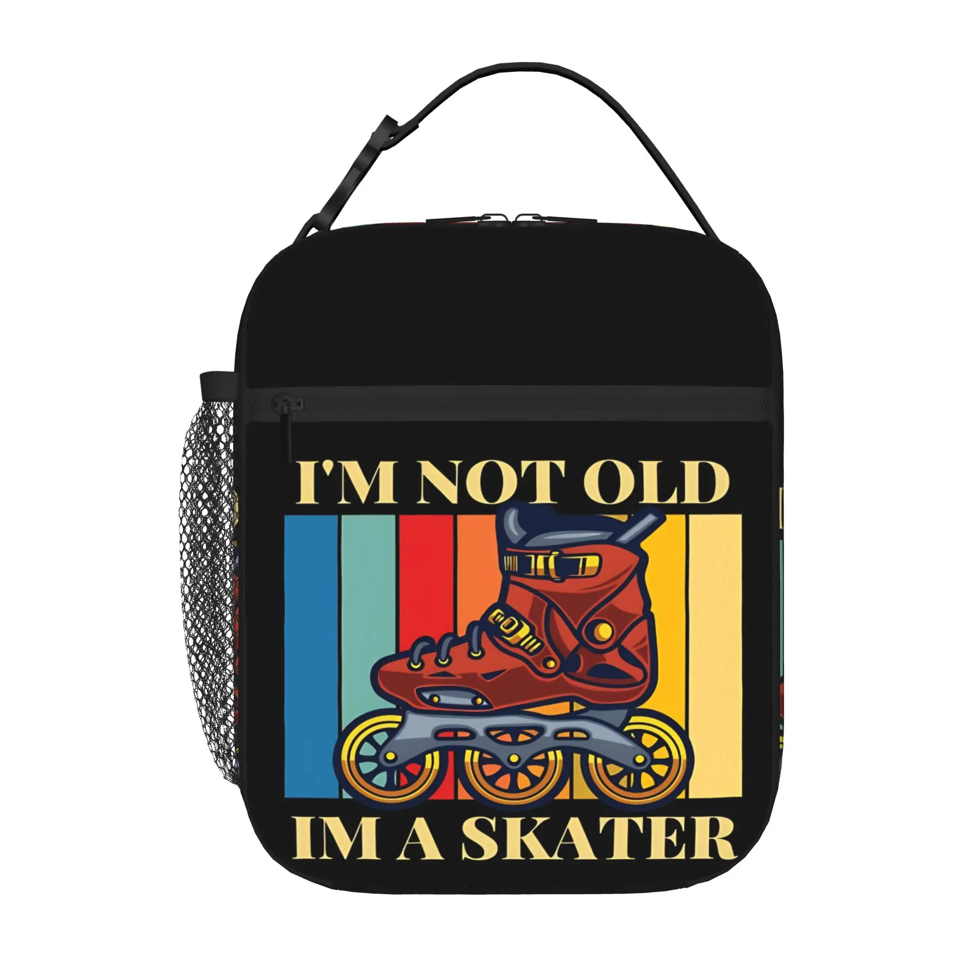 Back to school season Skater Food Bag The Real me New Cool Portable Lightweight Lunch Bag