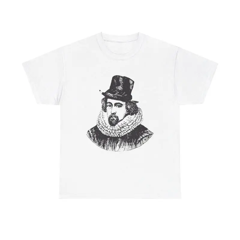 Francis Bacon T Shirt vintage english philosophy portrait history unisex tee