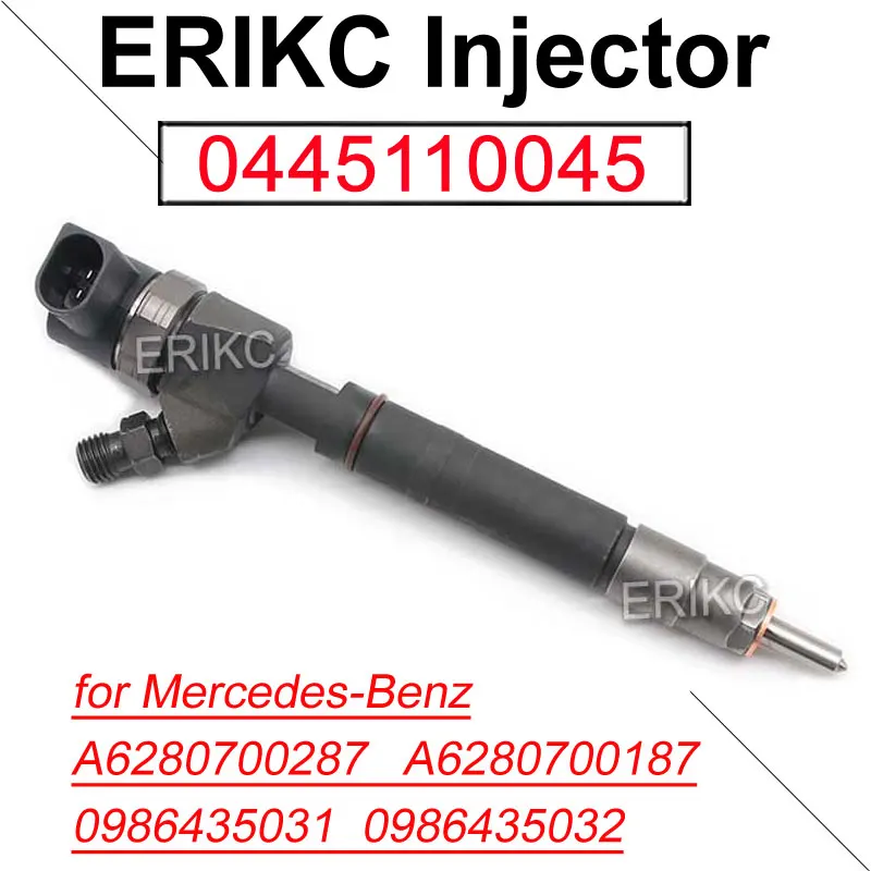 0445110045 0445110046 Fuel Injector Nozzle A6280700287 Diesel Injection Sprayer 0445110073 for Bosch Mercedes-Benz A6280700187