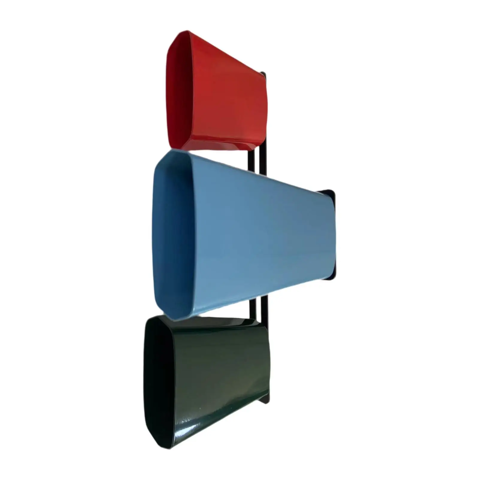 3 Colors Cowbell Noisemaker Sturdy with Mount Drum Accessories for Competitive Sports Concerts Bands Family Gatherings
