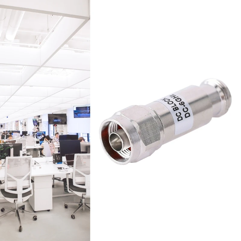 Khối dòng điện trực tiếp Dropship Dòng điện một chiều trực tiếp-6.0GHz 50ohm Khối kết nối dòng điện trực tiếp từ thiết bị kiểm