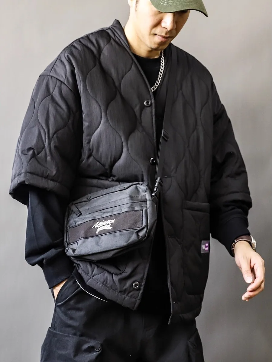 

Loose Fit Thiened Cotton Jaet Men's Faion Japanese Sle f Sve New Vintage Chinese Sle Warm Trendy Brand Cotton...