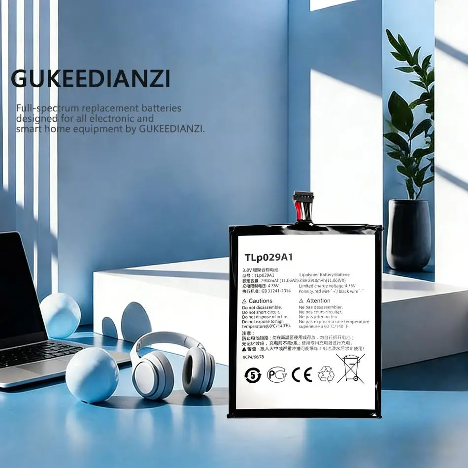 

Высокопроизводительный аккумулятор для мобильного телефона Alcatel Onetouch Pop 3 5.5" OT-5025 OT-5025D 2910 мАч, надежная мощность, TLP029A1