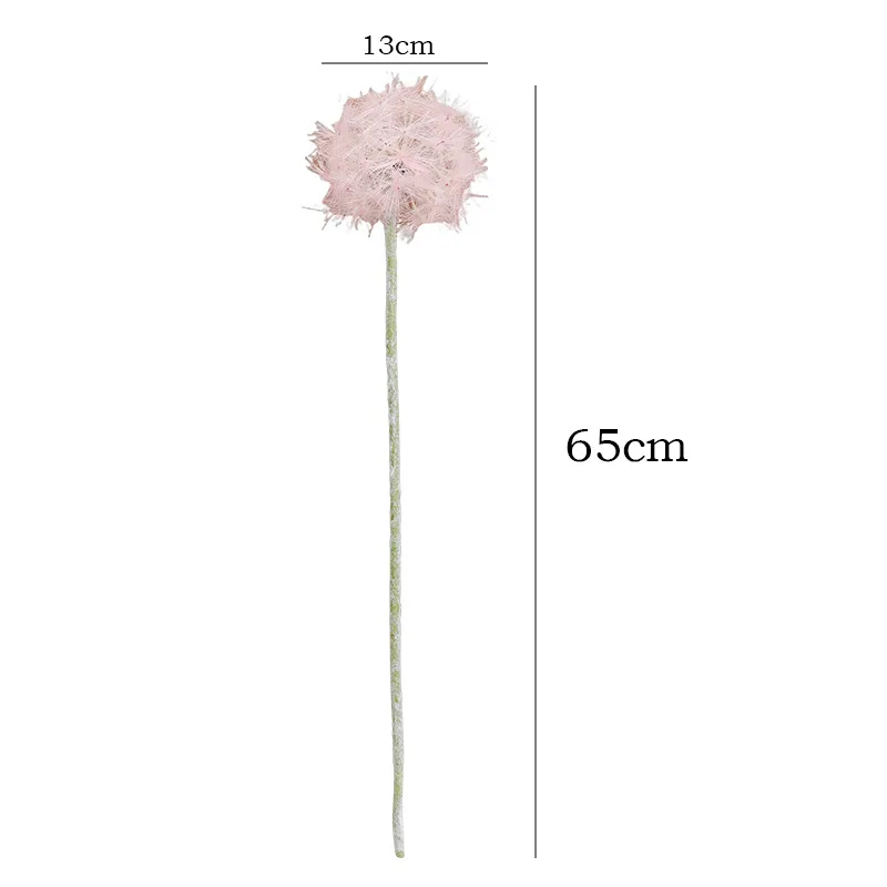 4 Stück Künstliche Blumen Löwenzahn für Wohnzimmerdekoration, Partydekoration, Kunstblumen, Löwenzahn, Hochzeitshintergrund, Blumenarrangement – Detail 4