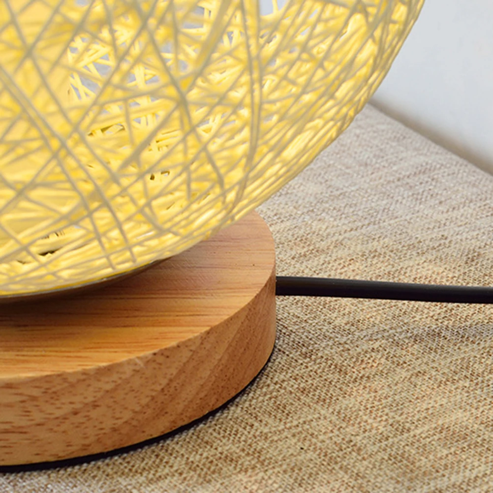 

3W Smd Led Dimmable Rattan Ball Lights For Bedroom Wedding Party Outdoor Patio Deck Tent Fairy Lamp Night Light Decorative