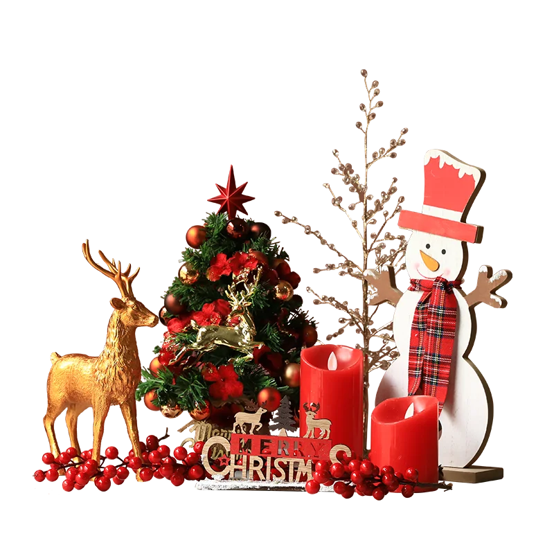 

new style mini christmas tree decorated small christmas tree christmas decoration products