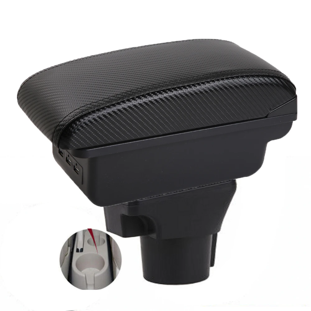 

Автомобильный подлокотник Rio для центрального подлокотника Rio, ящик для хранения локтей для водителей и пассажиров