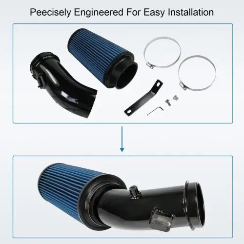 Turbo Intercooler Pipe + Cold Air Intake Kit For 2011-2016 Ford F250 F350 6.7L