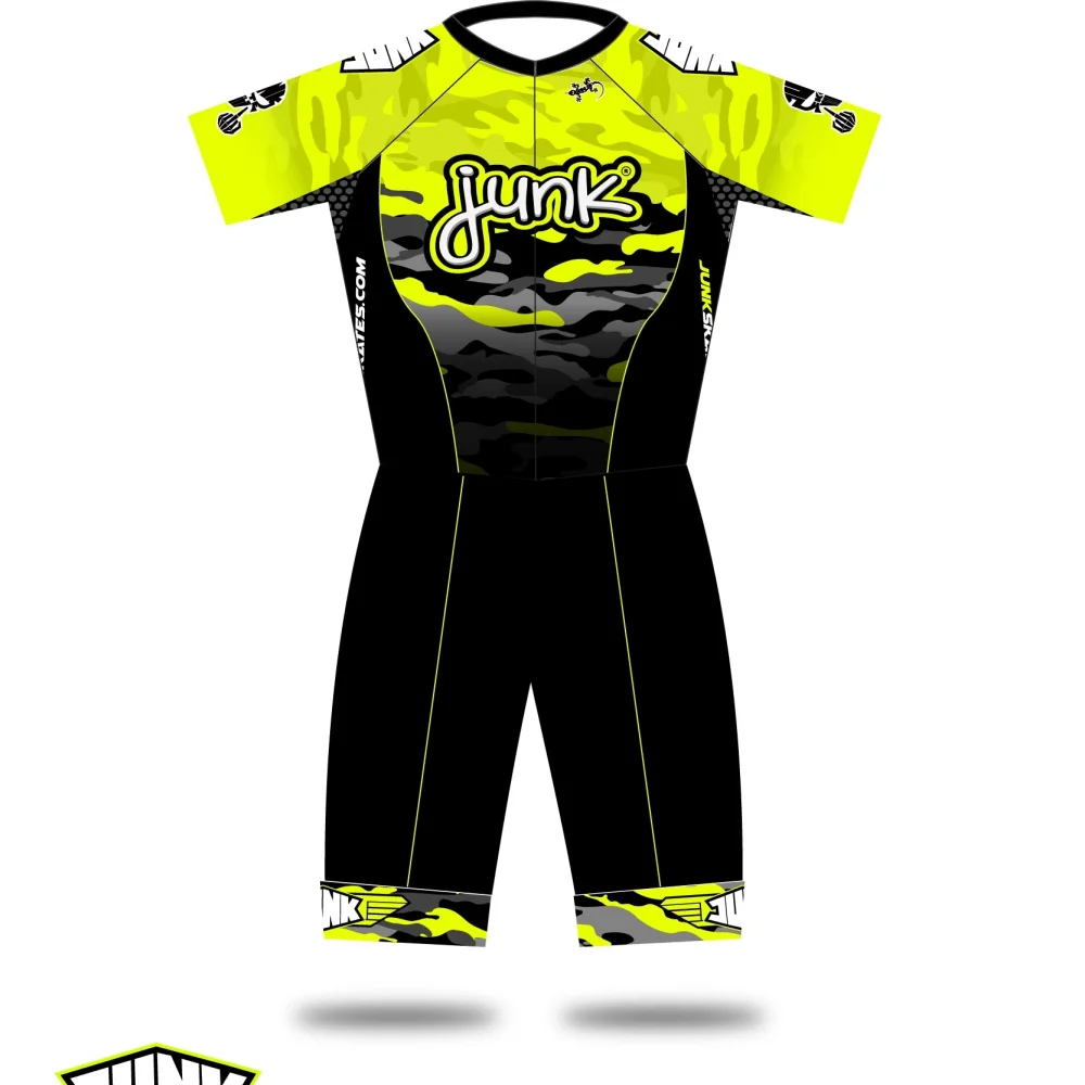 

Комплект для скоростного катания на роликах (взрослые и детские): комбинезон для командных соревнований, скоростного бега, фристайла и велоспорта 2026