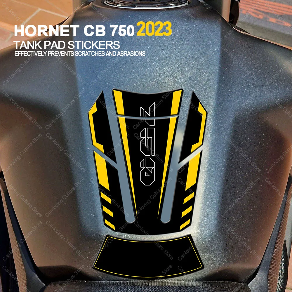 

For Hornet CB750 2023 Motorcycle Accessories Waterproof Sticker Tank Pad Sticker 3D Epoxy Resin Protective Sticker