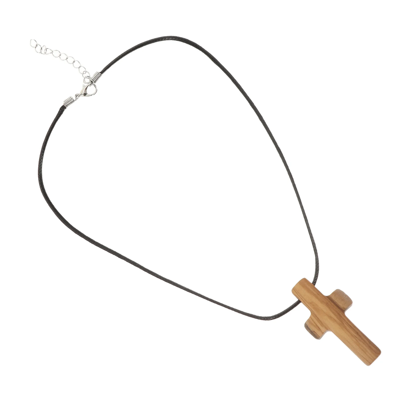 

Vintage Wooden Christian Faith Pendant Handcrafted Religious Jewelry for Men and Women Stylish Gift