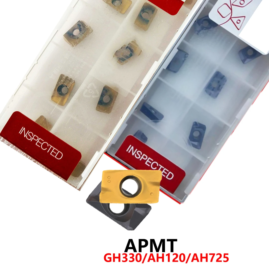 Original APMT1135PDER APMT1604PDER H02 M02 GH330 AH120 AH725 Carbide Inserts Tools Holder Blades APMT APMT1135 APMT1604 PDER CNC